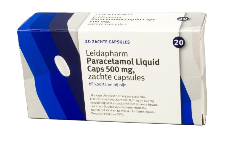 Leidapharm Paracetamol 500 mg Liquid Caps