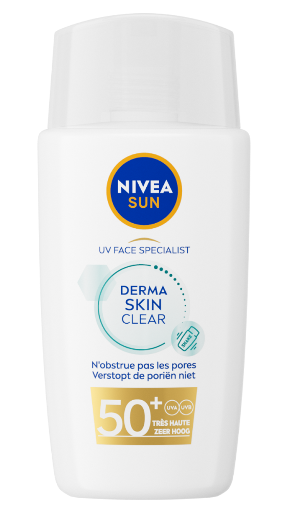 Nivea Sun Derma Skin Clear Fluid SPF50+