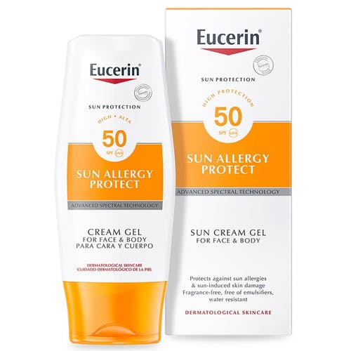 Sonnenschutz-gel Eucerin Sun Allergy Protect Creme Allergische Haut Spf 50 (150