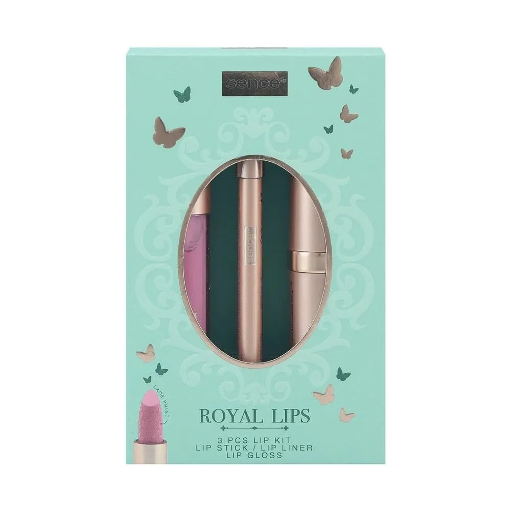 Sence Beauty Giftset Lip Kit Royal Chic - 3st