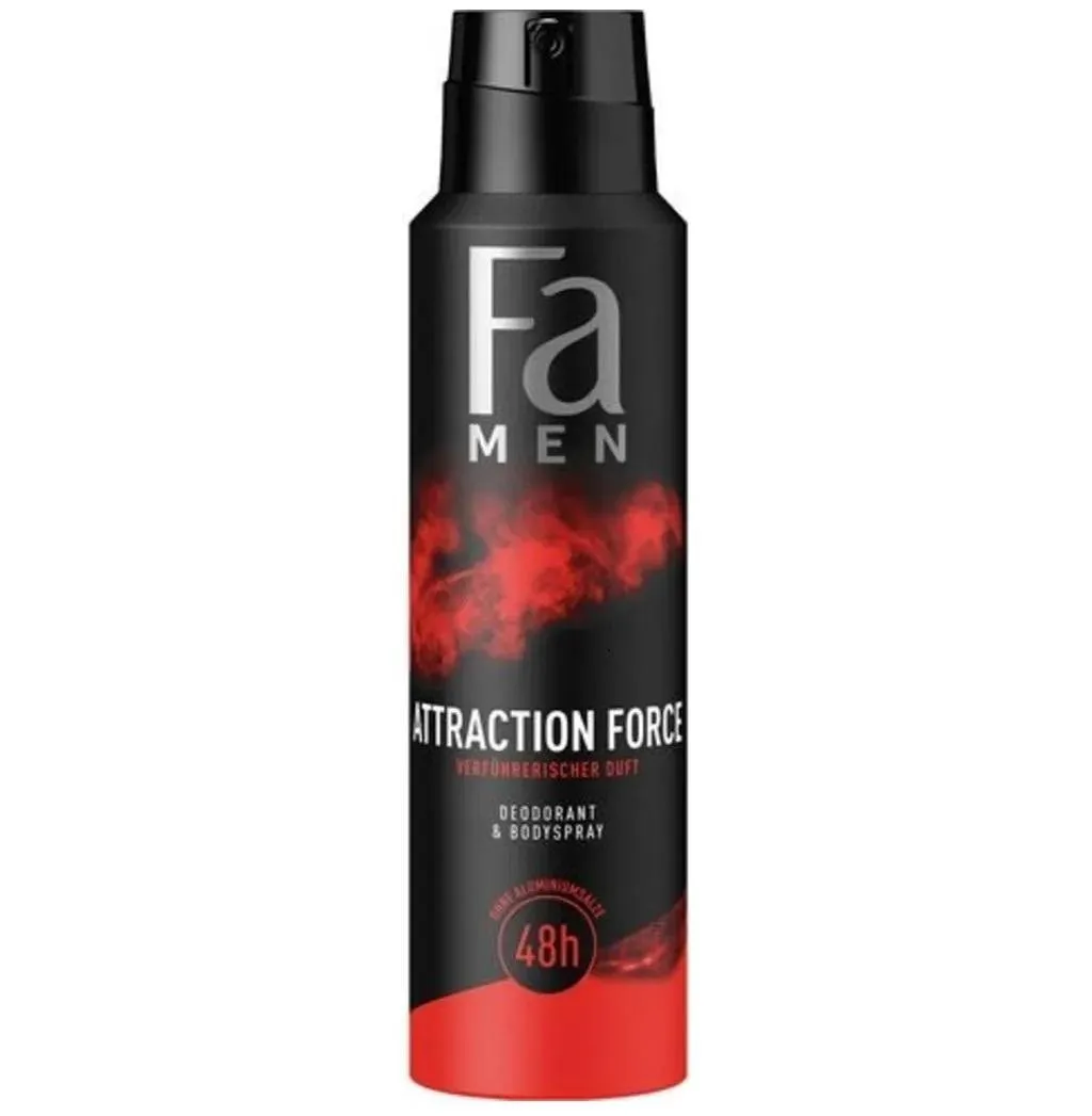 FA Men Deodorant Spray Attraction Force - 150 ml