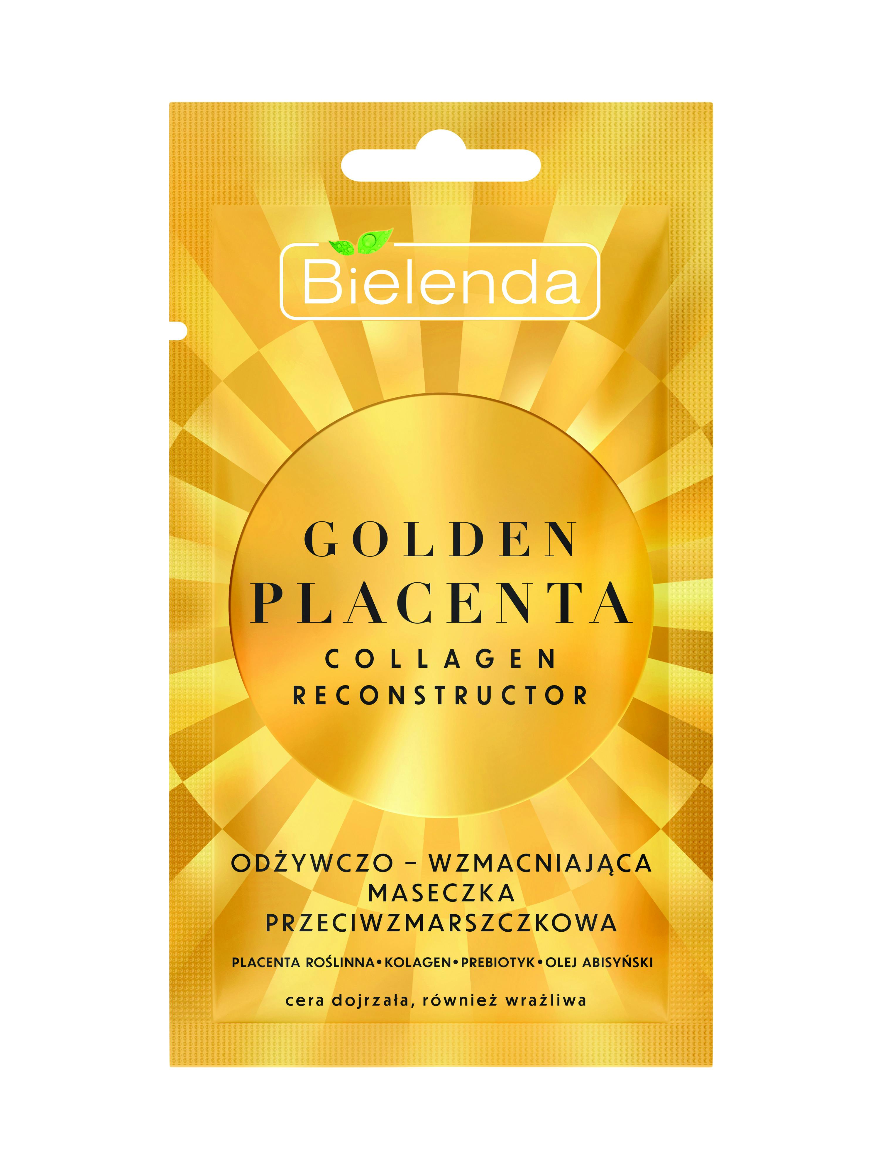 Bielenda Golden Placenta Collagen Reconstructor Anti Wrinkle Mask 8 g