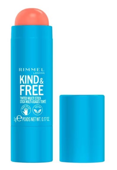 Rimmel Kind and Free Multi-Stick 5ml (Various Shades) - 002 Peachy Cheeks