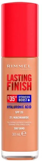 Rimmel Lasting Finish 35Hr Foundation 30ml (Various Shades) - 300 Sand