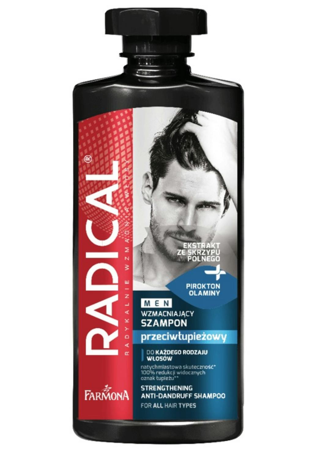 Radical Men Strengthening Anti-Dandruff Shampoo 400 ml