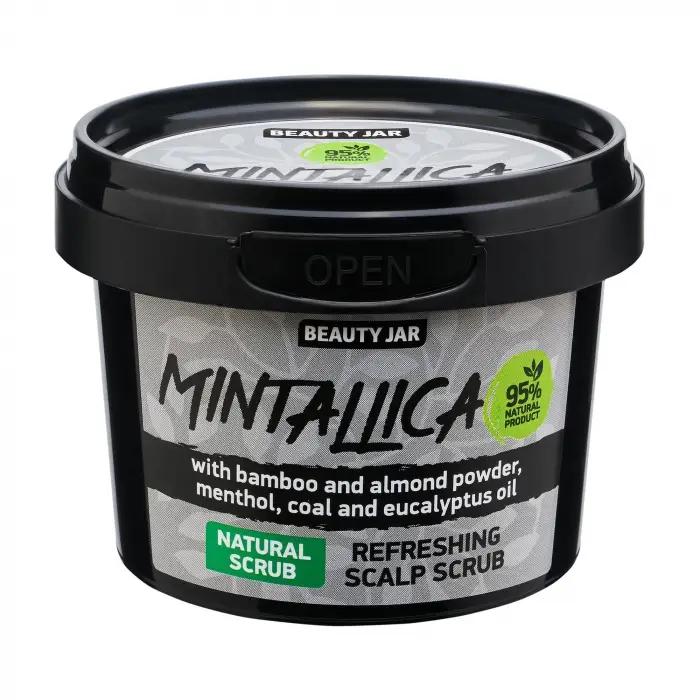 BEAUTY JAR Очищающий скраб-шампунь для кожи головы Mintallica  100 г