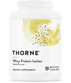 Thorne Whey Protein Isolate Vanille NSF Certified 837 gram