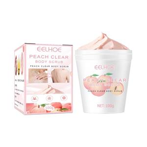 I-Beautiful Get Smooth and Radiant Skin with Peach Scrub Moisturizing Exfoliating Softening Chicken Skin and Removing Dirt