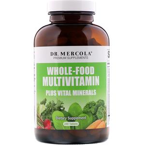 Dr. Mercola Whole Food Multivitamine Plus (240 Tabletten) - 