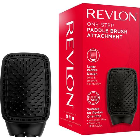 Revlon Peddelborstel ONE-STEP PLATTE BORSTELBEVESTIGING, RVDR5327 voor krulborstel volumiser rvdr5298e en multi styler rvdr5333