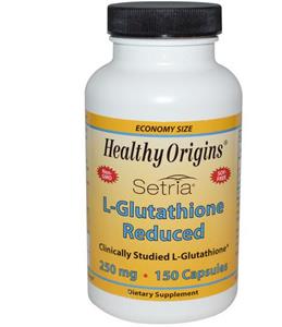 Healthy Origins Setria L-Glutathione Reduced 250 mg (150 Capsules) - 
