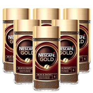 Nescafé  Gold Oploskoffie - 6x 200g