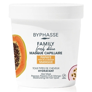 Feuchtigkeitsspendende Maske Byphasse Family Fresh Delice Mango Passionsfrucht