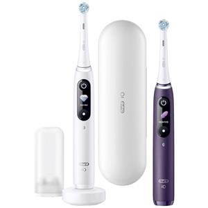 Oral-B iO Series 8 80338220 Elektrische tandenborstel Roterend / oscillerend Wit, Violet