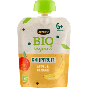 JUMBO umbo Biologisch Knijpfruit Appel & Banaan 6+ Maanden 90g