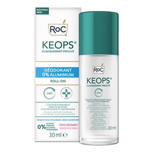 RoC Keops deodorant rollon 0% aluminium 30ML