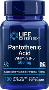 Life Extension Pantothenic Acid 100 capsules