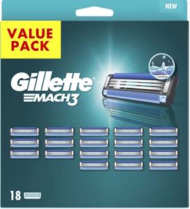 Gillette Mach3 18 scheermesjes verpakking