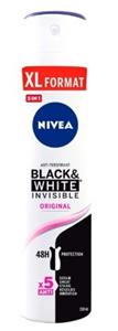 Nivea Deospray invisible black & white original 250ML