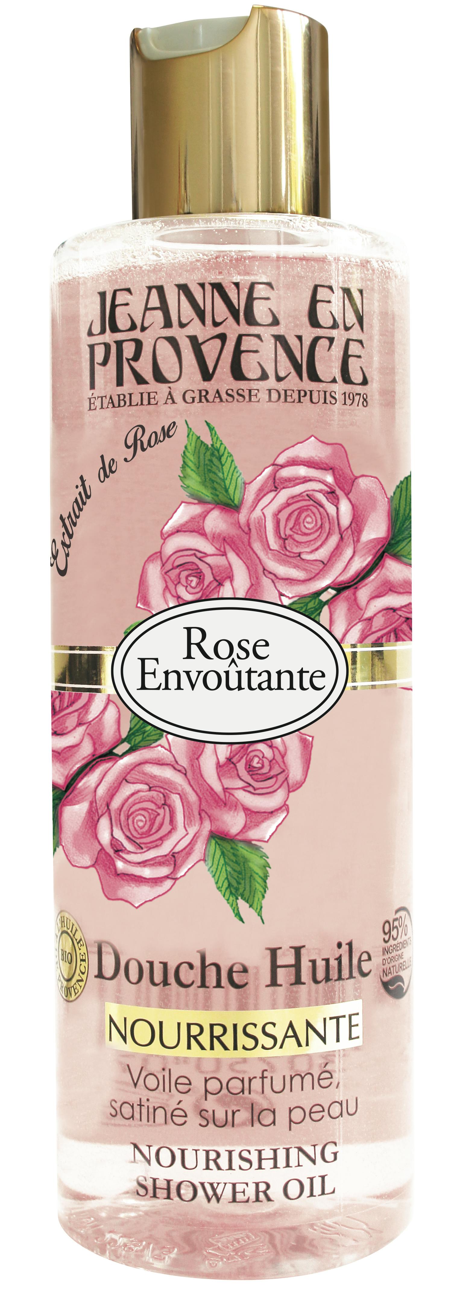 Jeanne en Provence Rose Shower Oil 250 ml