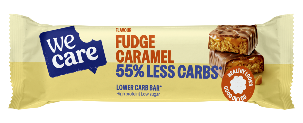 WeCare Low Carb Fudge Caramel Bar