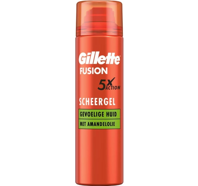 Gillette Fusion Sensitive Scheergel 200ml