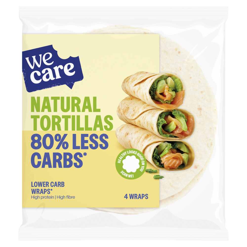 WeCare Low Carb Natural Tortillas