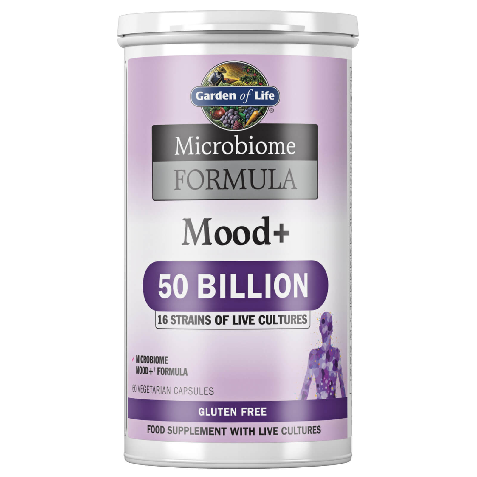 Garden of Life Microbioom Mood+ - 60 capsules