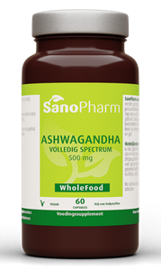 Sanopharm Wholefood Ashwagandha Capsules