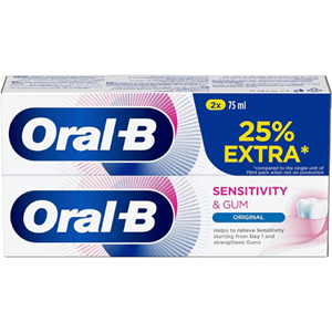 Oral-B Sensitivity & Gum Calm Tandpasta - 2 x 75 ml