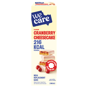 WeCare Meal replacement bars cranberry cheesecake 116gr