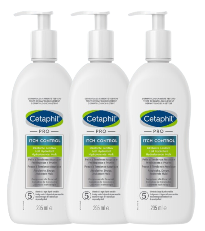 Cetaphil Pro itch control hydraterende melk 3x295ML