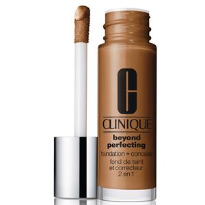 Clinique Foundation Concealer In 1 24u Langhoudend Hydraterend  - Beyond Perfecting™ Foundation + Concealer Foundation & Concealer In 1 - 24u Langhoudend & Hydraterend WN 118 Amber