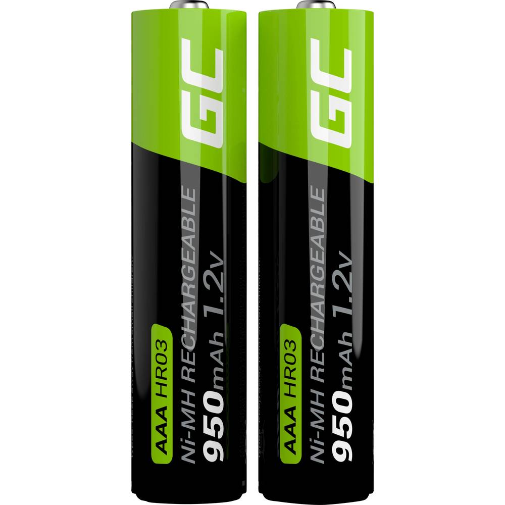 Green Cell HR03 Oplaadbare AAA batterij (potlood) NiMH 950 mAh 1.2 V 2 stuk(s)