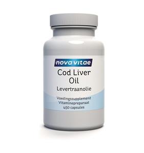 Nova Vitae Levertraanolie capsules