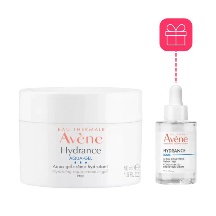 Avène Hydrance Aqua Gel Hydraterende Crème - 50ml + GRATIS Hydrance Serum - 10ml