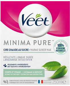 Veet Minima Pure Warme Suiker Wax Lichaam & Gezicht