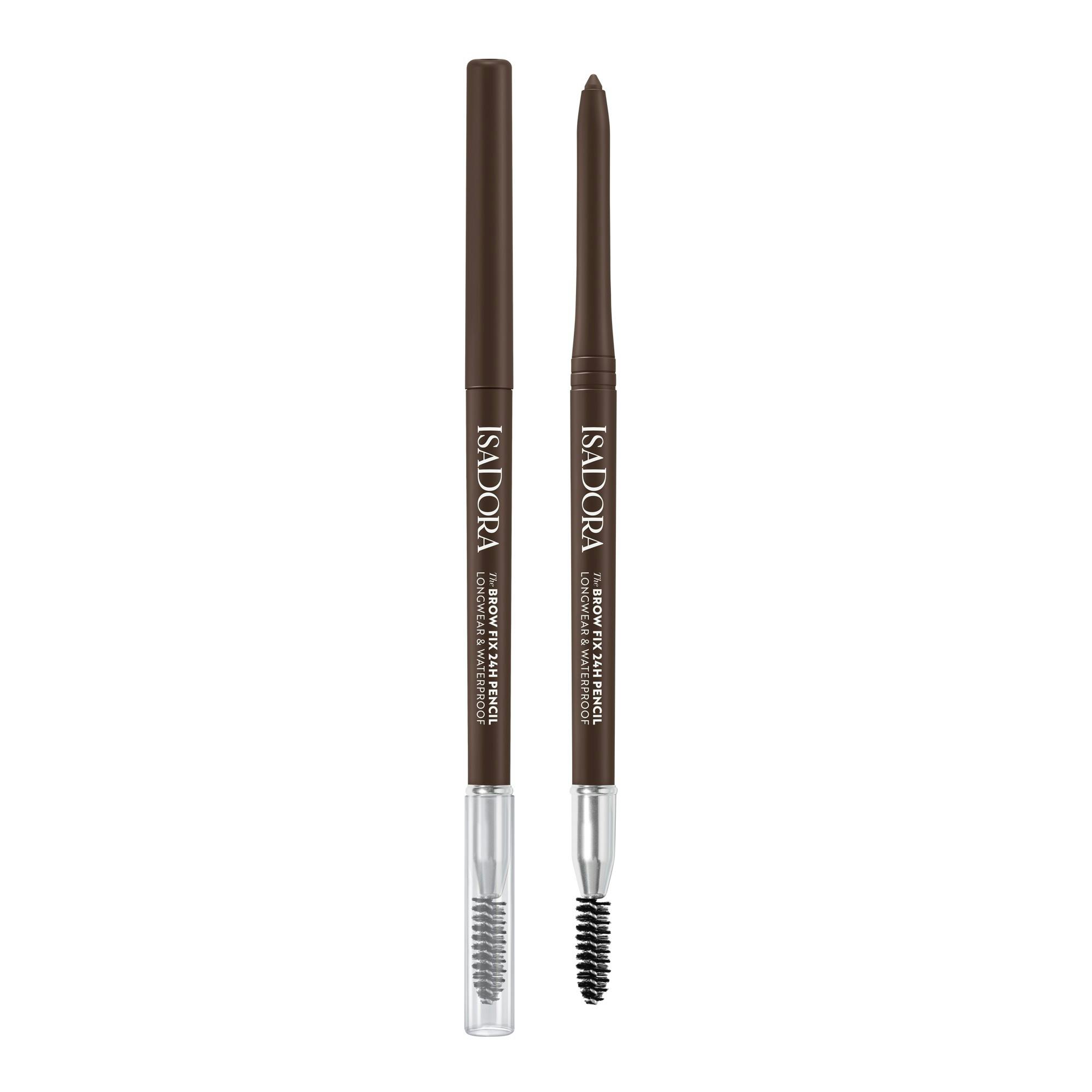 IsaDora The Brow Fix 24h Pencil Longwear & Waterproof 02 Dark Brown 0,32 g