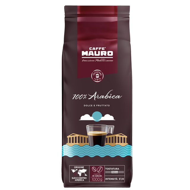 Mauro Caffè  koffiebonen Mediterranean 100% ARABICA (1kg)