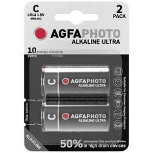 AgfaPhoto Ultra LR14 C batterij (baby) Alkaline 1.5 V 2 stuk(s)