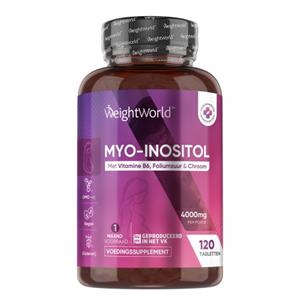 WeightWorld Myo-inositol - 4000 mg 120 tabletten