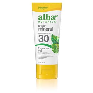 Alba Botanica Minerale Zonnebrandcreme SPF30