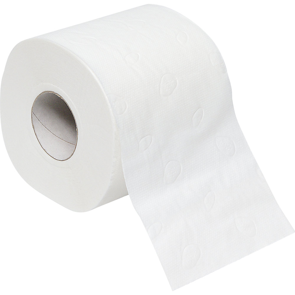 Toiletpapier, rollengte 28 m, VE = 64 stuks, 2-laags