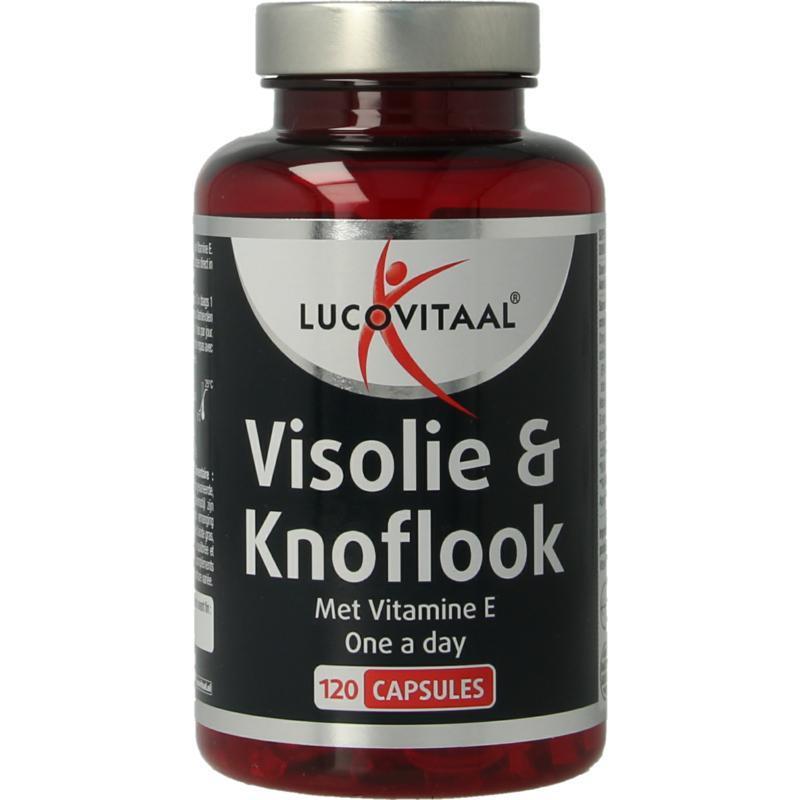 Lucovitaal Visolie & knoflook 120 Capsules