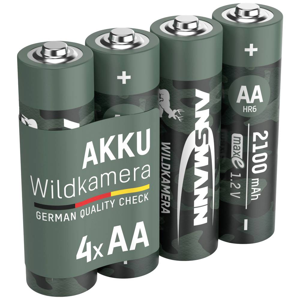 Ansmann 1322-0026 Oplaadbare AA batterij (penlite) NiMH 2100 mAh 1.2 V 4 stuk(s)