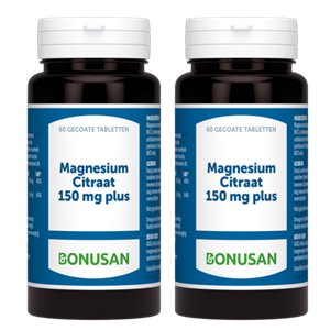 Bonusan Magnesium citraat 150 mg plus 120 Tabletten