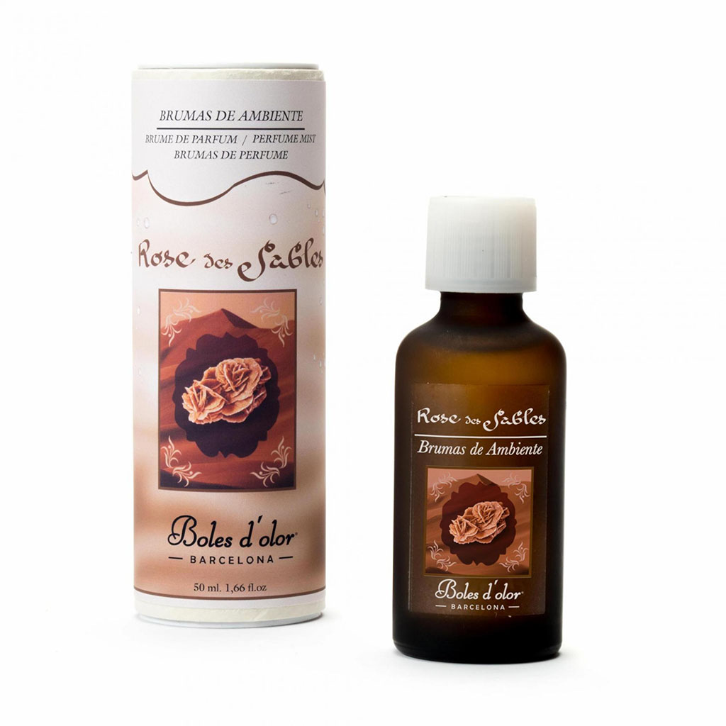 Boles d'olor Geurolie Brumas de ambiente 50 ml Rose des Sables Woestijnroos - 