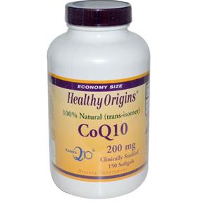 Healthy Origins CoQ10 (Kaneka Q10), 200 mg (150 Softgels) - 