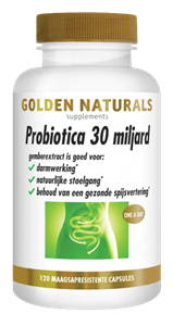 Golden Naturals Probiotica 30 Miljard Capsules