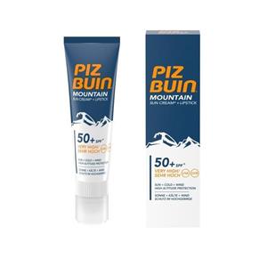 Piz Buin Mountain Suncream + Lipstick SPF50+ 20 ml + 2,3 ml